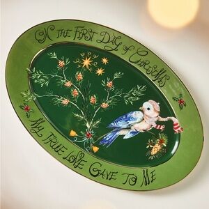 🎄 {PRICE FIRM} Anthro Phannapast Taychamaythakool 12 Days of Xmas Platter ‘24